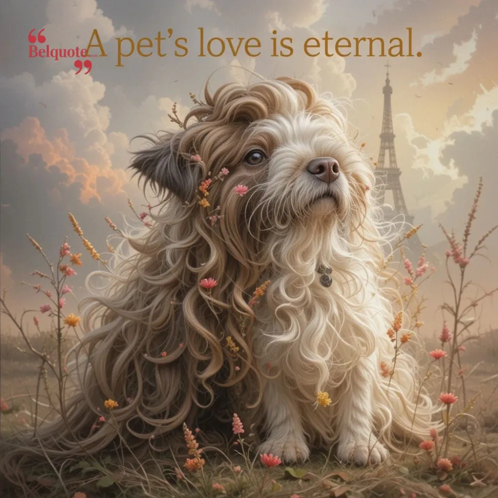 A Pets Love Is Eternal