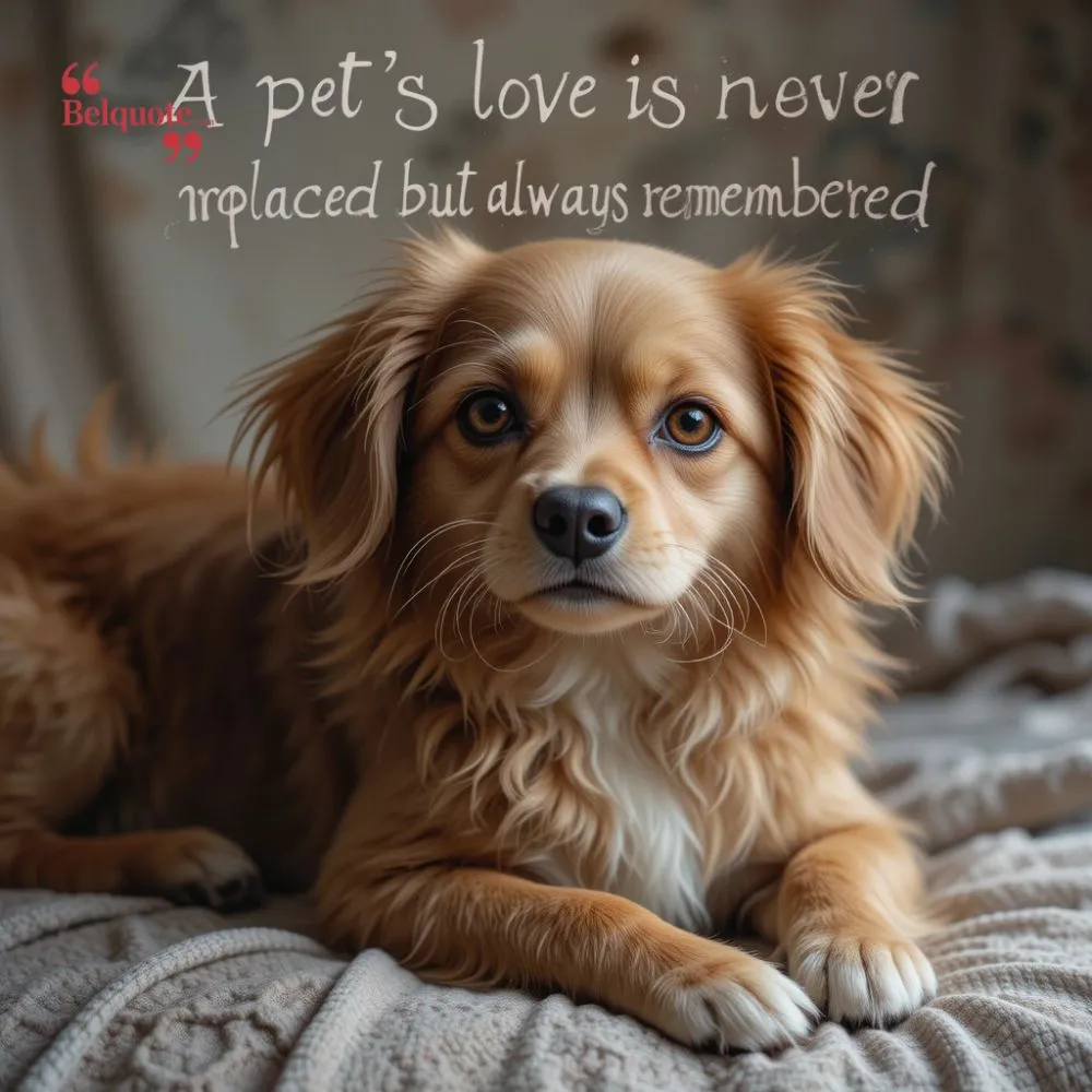 A Pets Love Is Never Replaced But Always Remembered 1