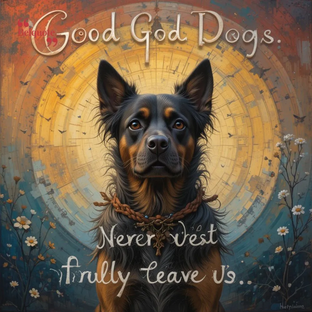 Good Dogs Never Truly Leave Us