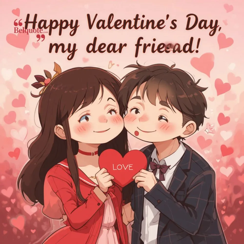 Happy Valentines Day Dear Friend