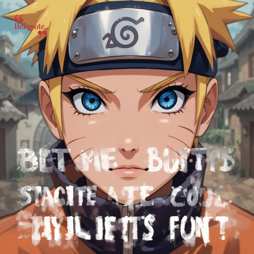 Provide Motivational Messages To Naruto Fans