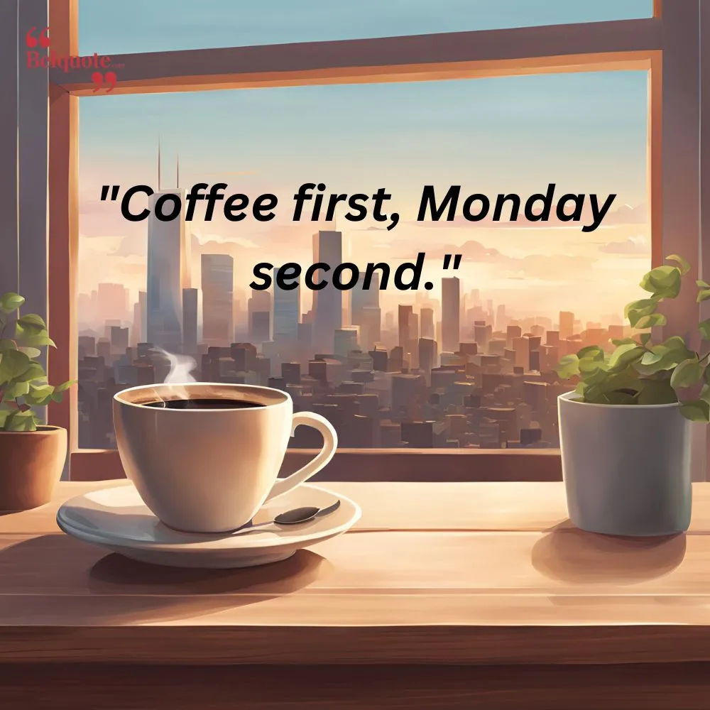 Coffee First Monday Second