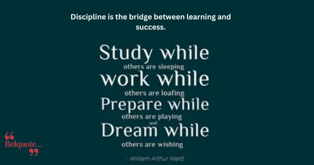 Discipline Quotes For Students