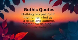 Gothic Quotes