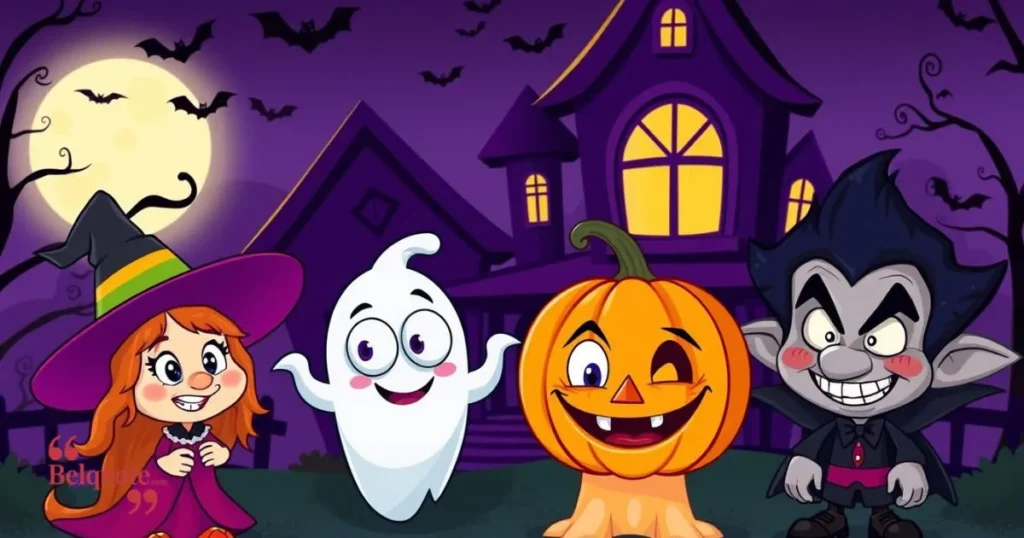 Halloween Cartoon Characters For Fun