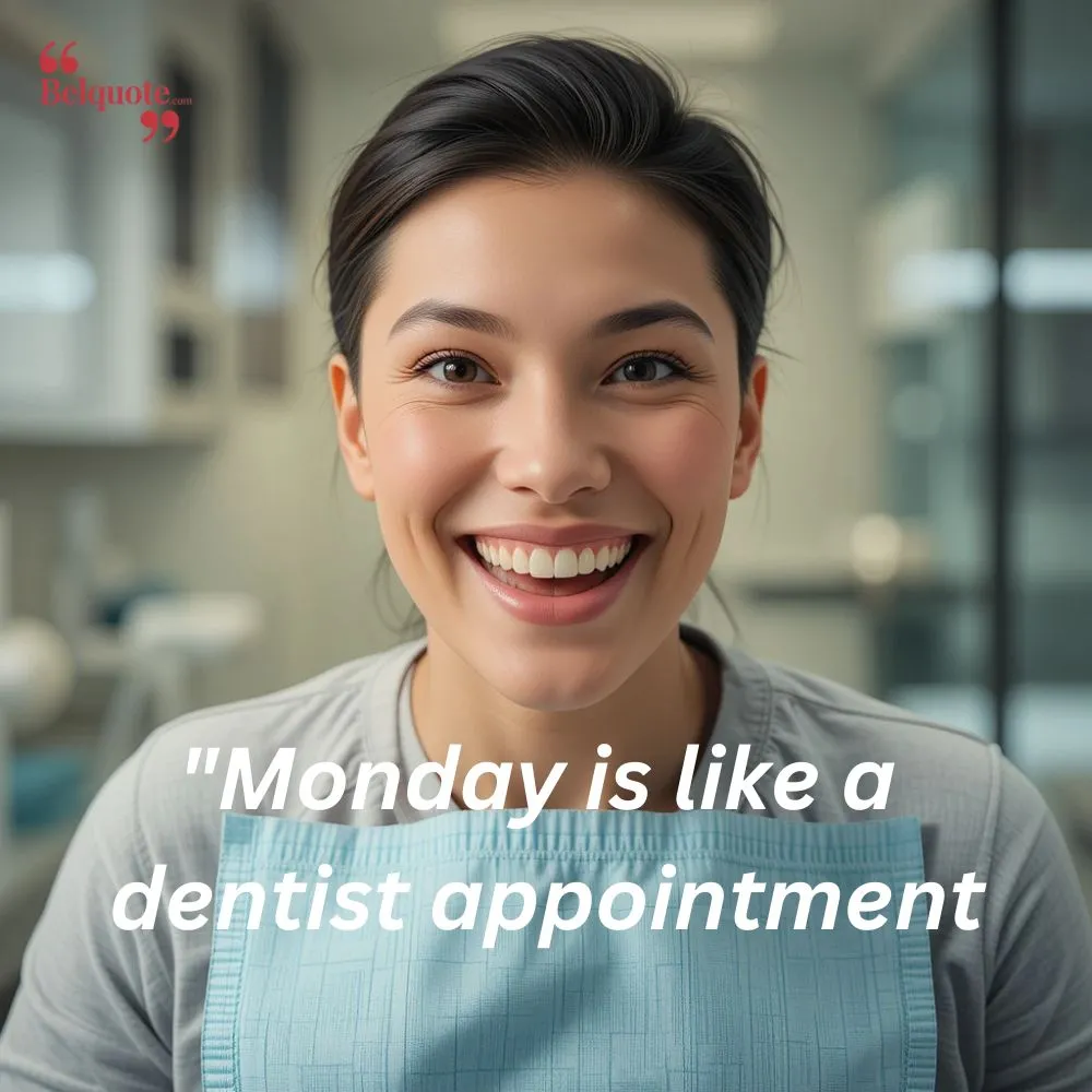 Monday Is Like A Dentist Appointment