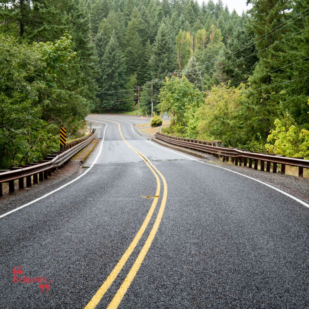 On The Open Road Beauty Surrounds You At Every Turn