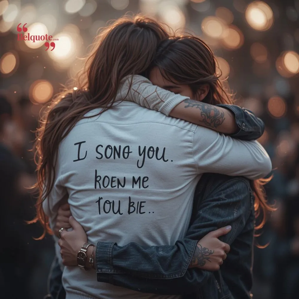 Romantic Hug Message