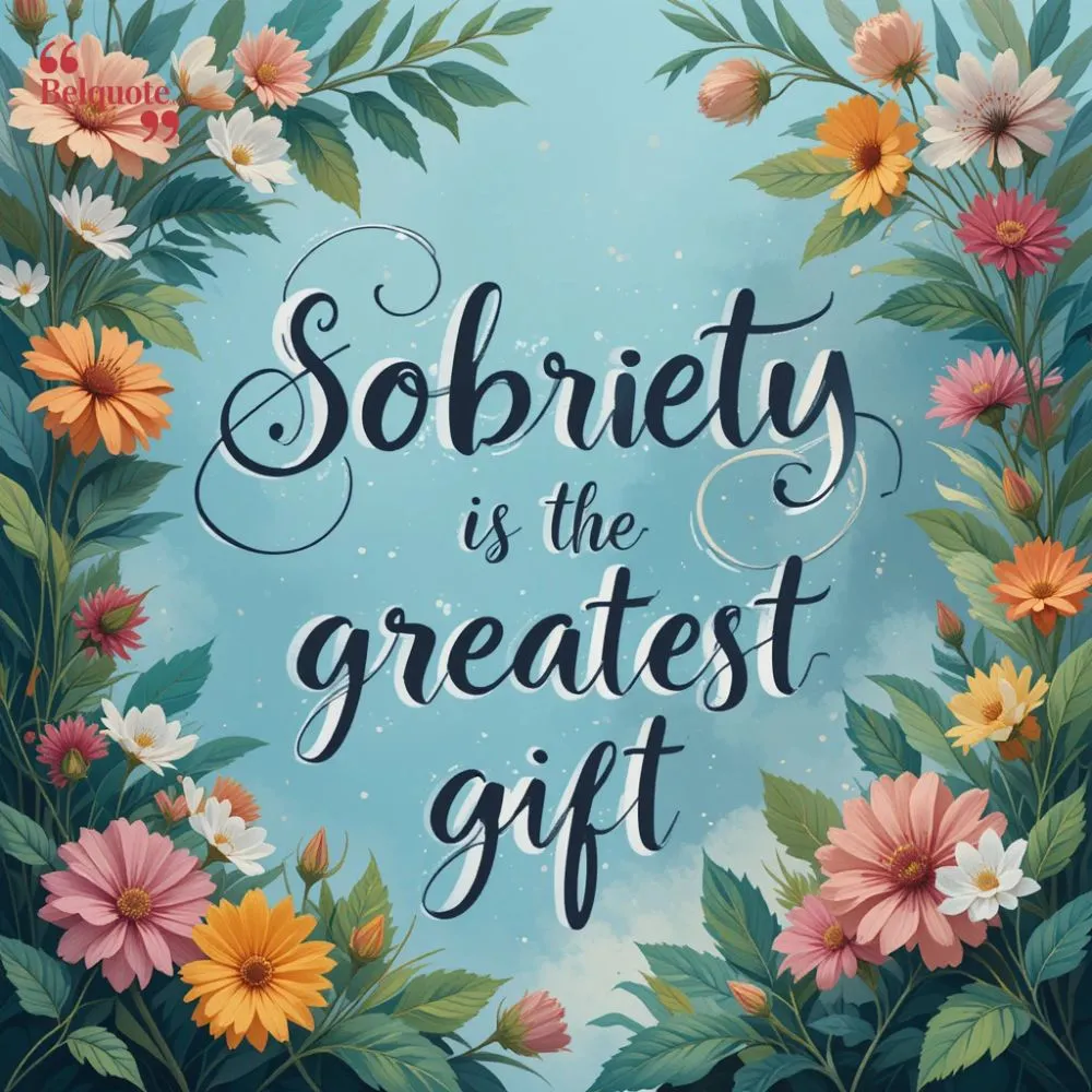 Sobriety Is The Greatest Gift